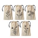Drawstring Travel Pouch/Bag | Pack of 5
